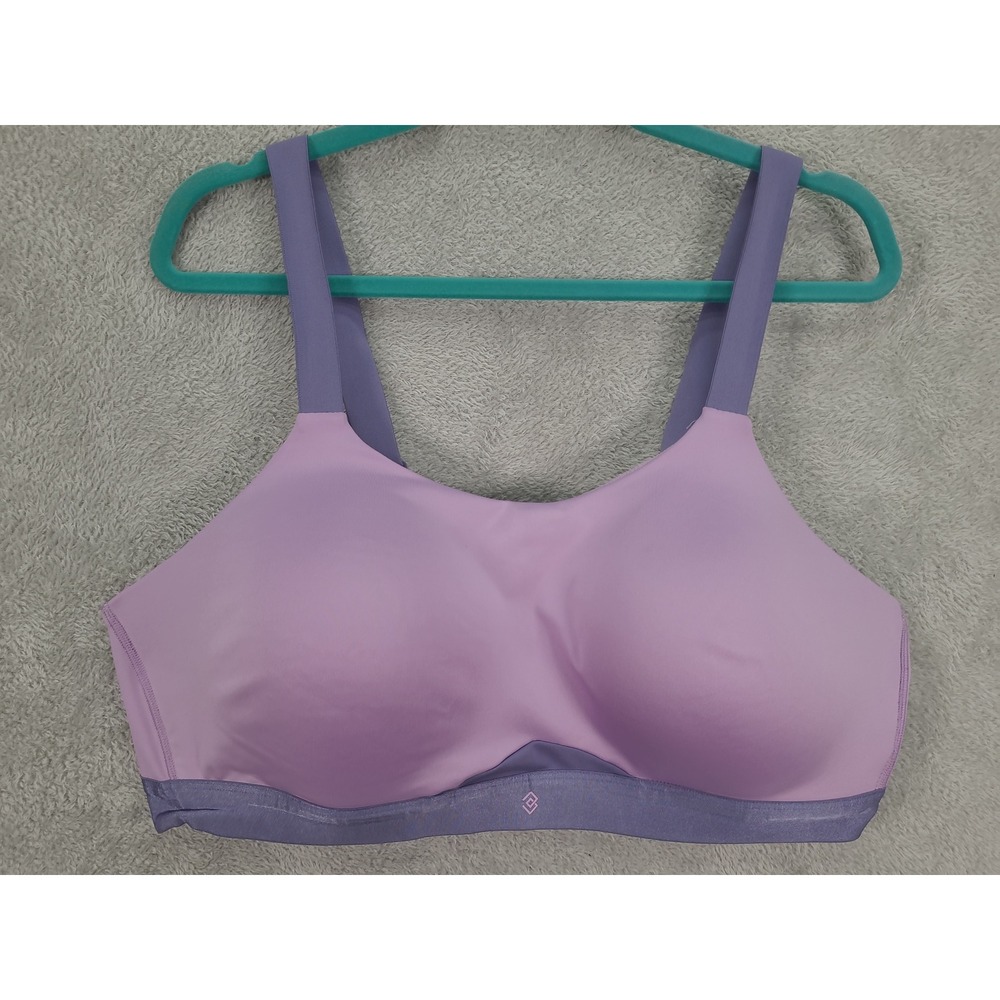 ThirdLove 42E Kenetic‎ Full Coverage Sports Bra Support Comfort Lavender Purple